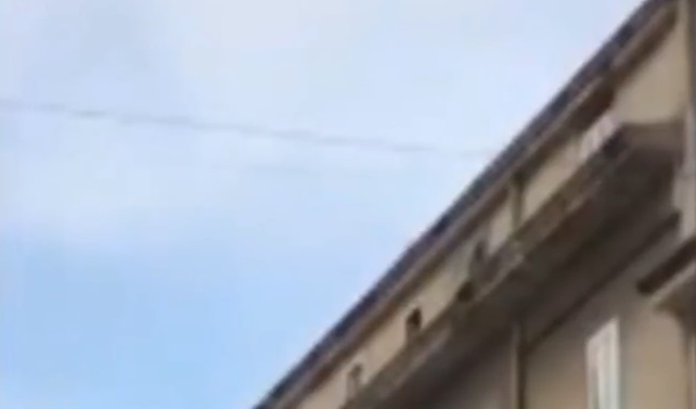 Trieste, bimba cammina su cornicione: padre se ne accorge e la salva