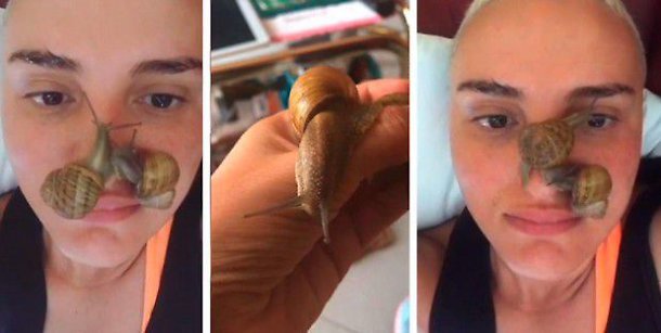 YOUTUBE Arisa con le lumache in faccia: la cantante mostra il Celebrity Escargot Course