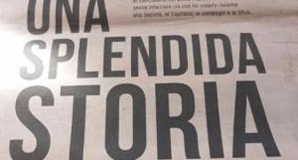 Leonardo Bonucci compra pagina della Gazzetta dello Sport per salutare tifosi Juventus