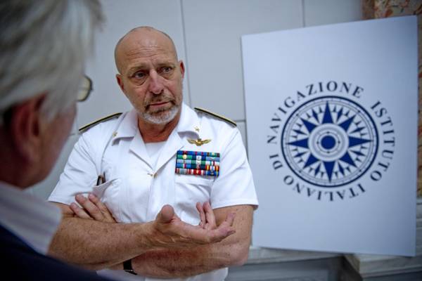 L'ex Capo di Stato maggiore della Marina, Giuseppe De Giorgi (Ansa)