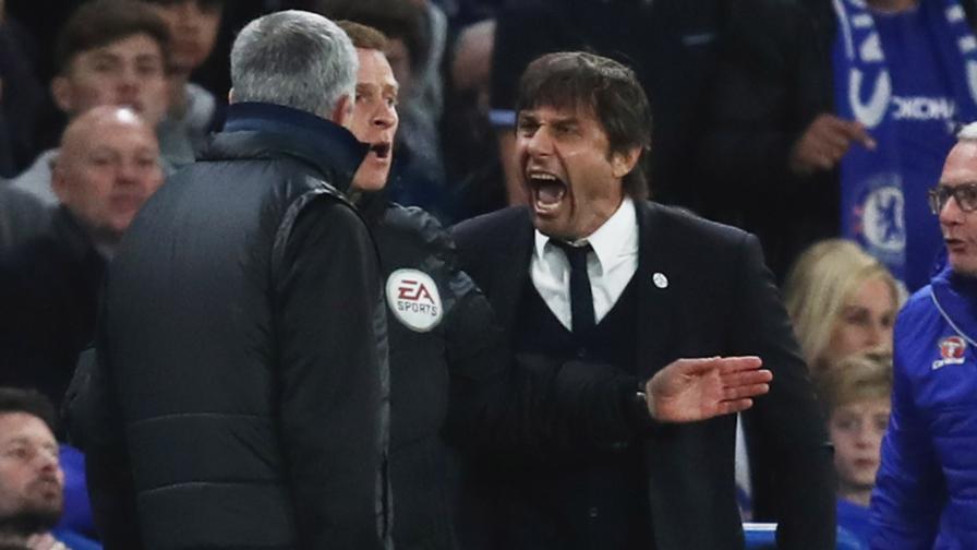 Mourinho risponde a Conte: "Non perderò i capelli parlando di lui"