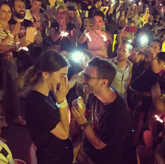 Coldplay, le chiede la mano durante concerto FOTO da San Siro