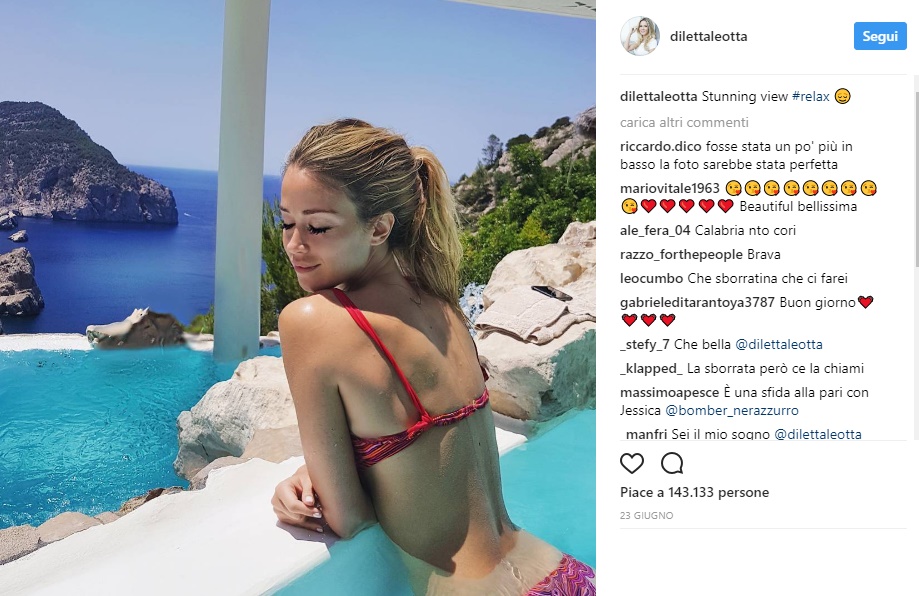 Diletta Leotta: Ibizia, Alassio, la "sua" Sicilia