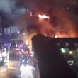 Incendio nel famoso mercato londinese