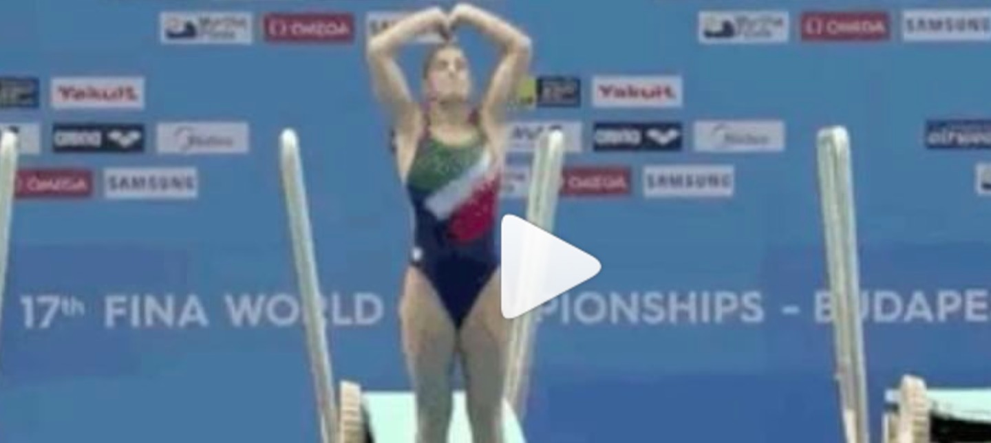Elena Bertocchi, medaglia di bronzo nei Mondiali di tuffi (VIDEO)