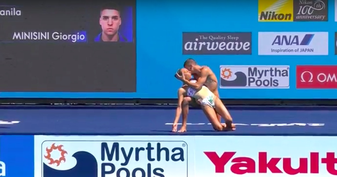 Mondiali nuoto, storico oro per Italia: Manila Flamini e Giorgio Minisini trionfano nel misto