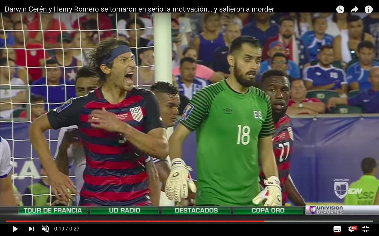 YouTube, Darwin Cerén e Henry Romero come Luis Suarez: morsi agli avversari