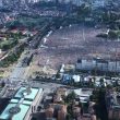 Vasco Rossi. Modena Park vista dall'alto marea di fan, sono 220mila