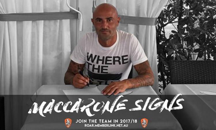 Massimo Maccarone al Brisbane Roar (Australia), è ufficiale