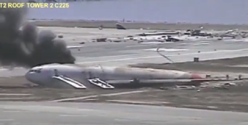 Aereo Asiana Airlines si schianta a San Francisco nel 2013
