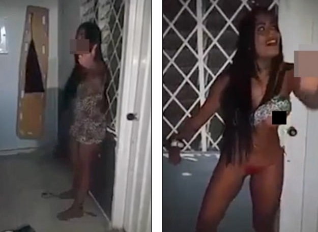 Colombia, modella costretta a fare lo streap tease nella stazione di polizia