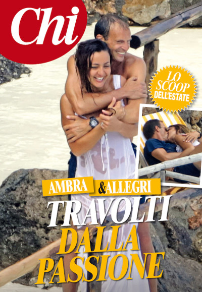 Massimiliano Allegri e Ambra Angiolini insieme: lo scoop di Chi FOTO