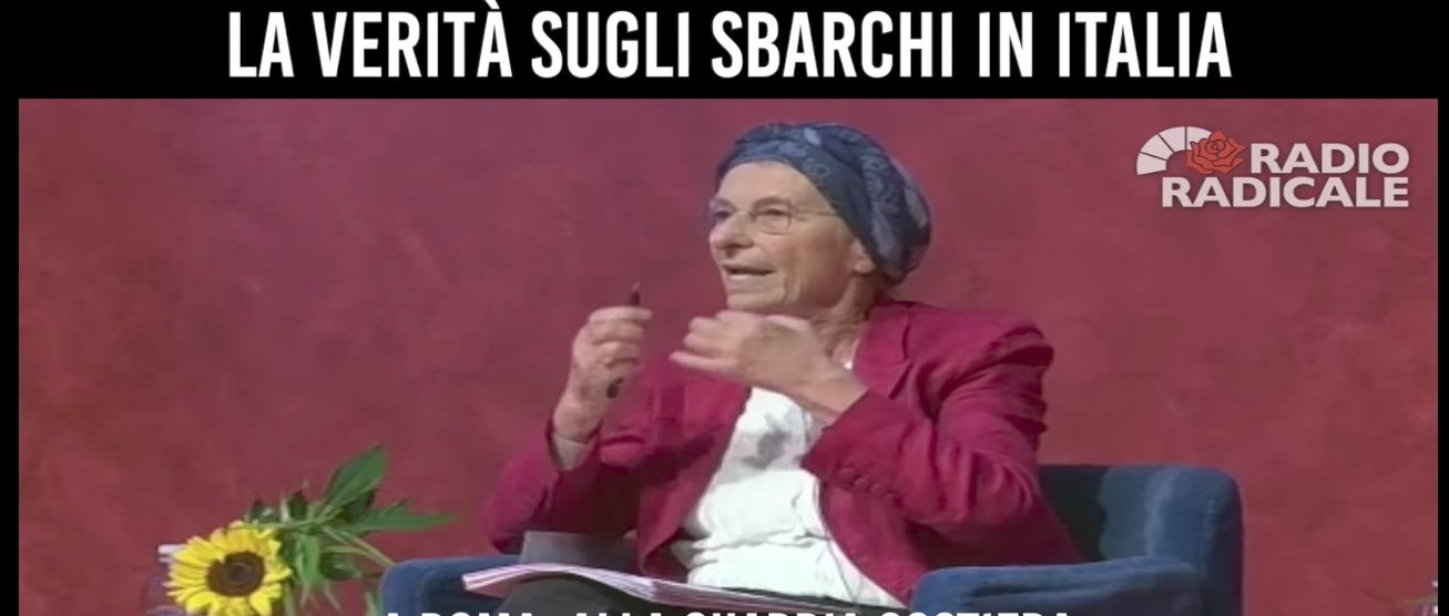 Emma Bonino denuncia: "Il nostro Governo ha voluto gli sbarchi tutti in Italia"