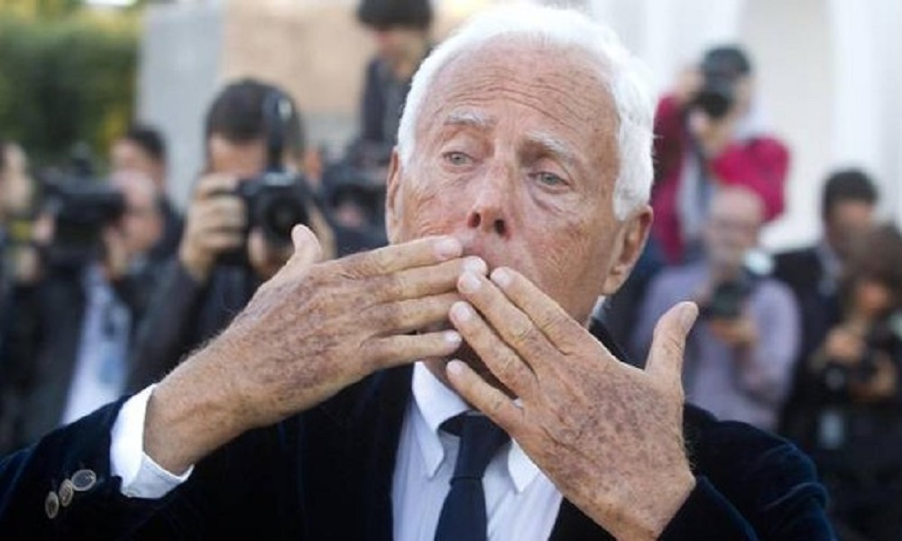 Giorgio Armani: "Successione? E' tutto pronto"