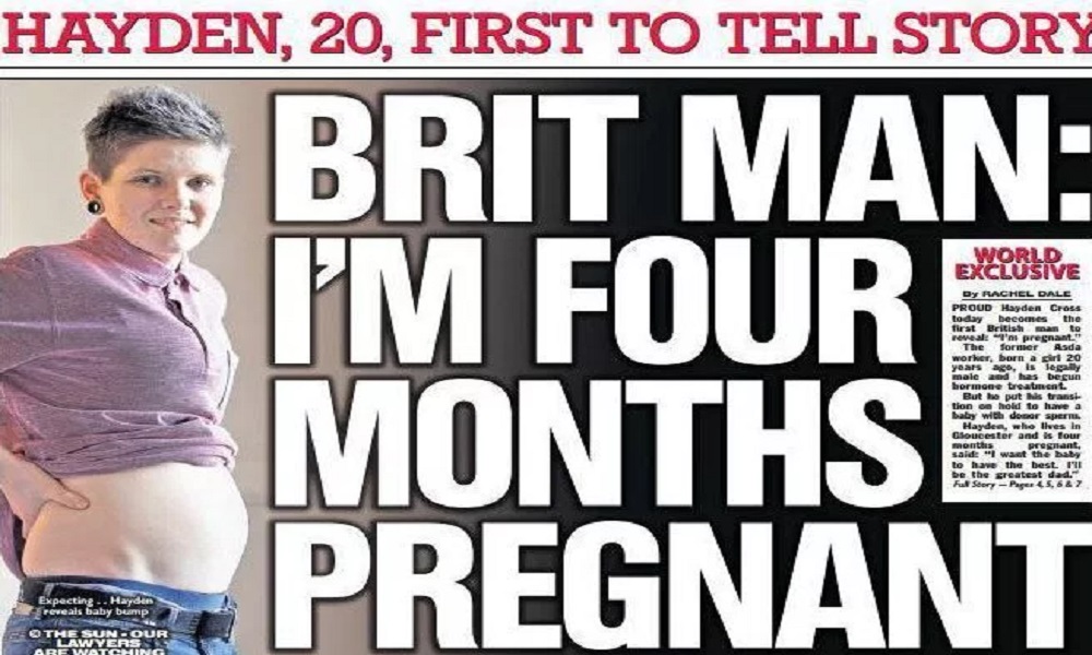 Hayden Cross trova donatore di sperma su Facebook e resta incinta: dopo il parto diventerà uomo