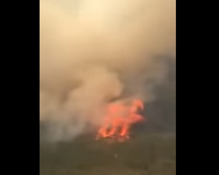 YOUTUBE Vesuvio distrutto dagli incendi: il video dall'elicottero