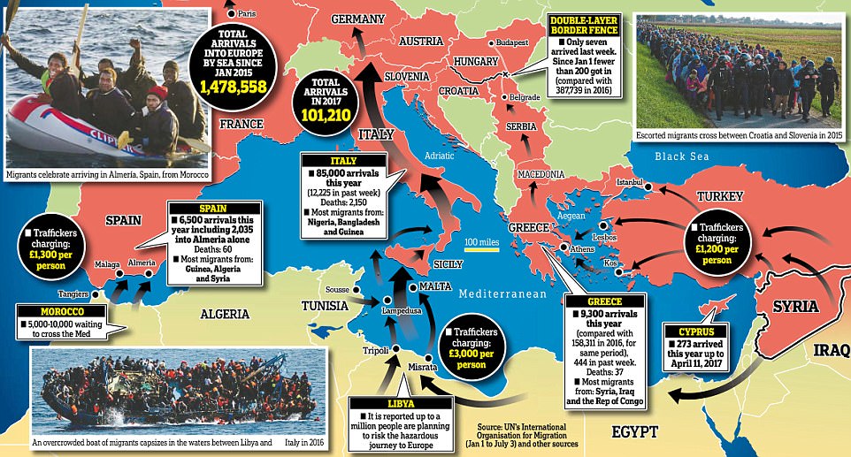 Migranti, il grande esodo: migliaia nel Mediterraneo e l'Ue rischia di spaccarsi