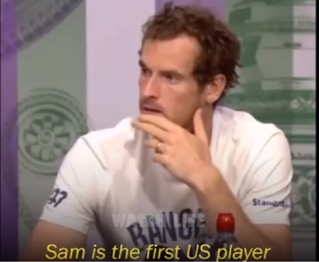 YOUTUBE Andy Murray riprende il giornalista per una battuta sessista