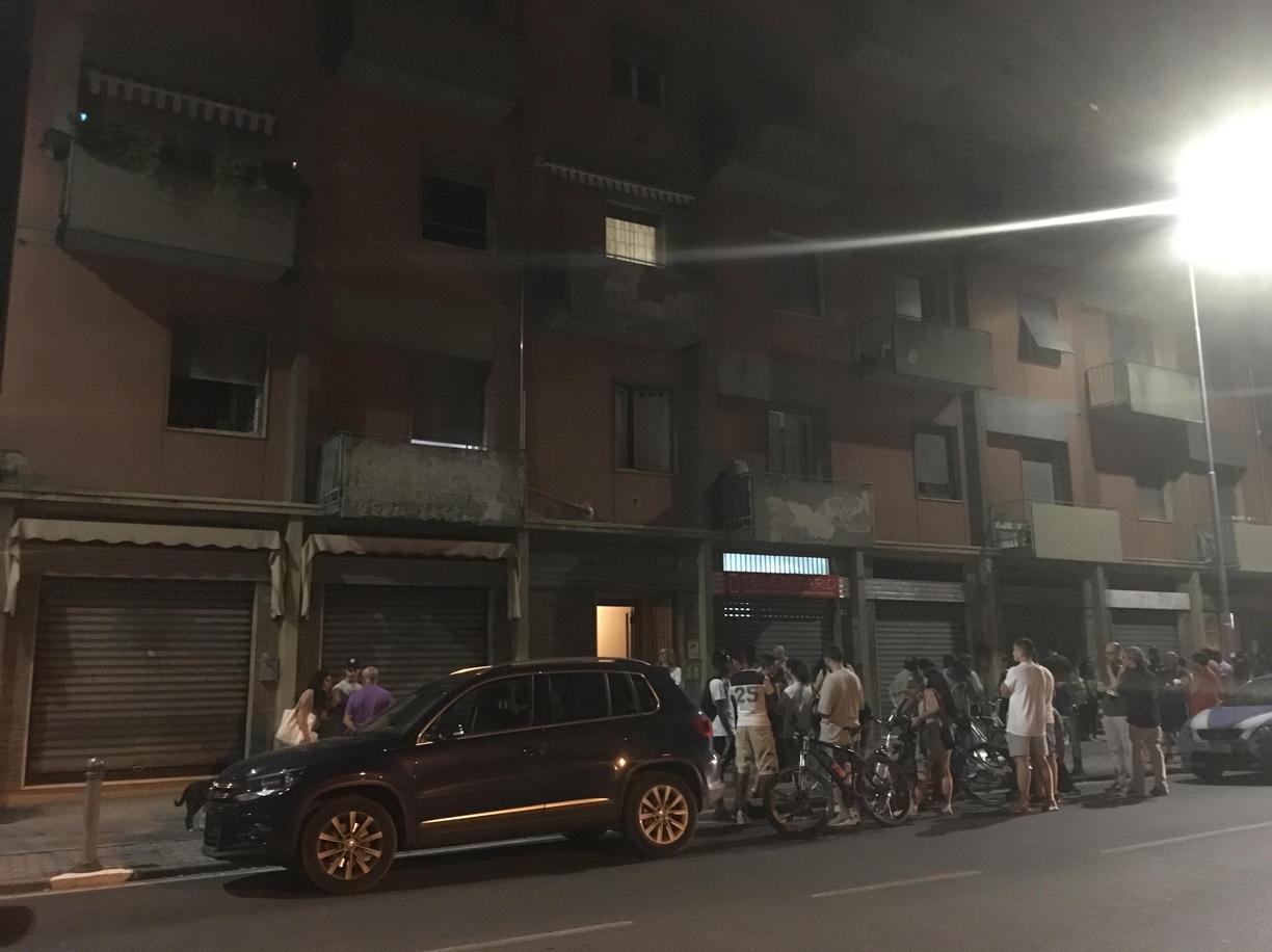 La casa in cui è avvenuto il delitto (Ansa)