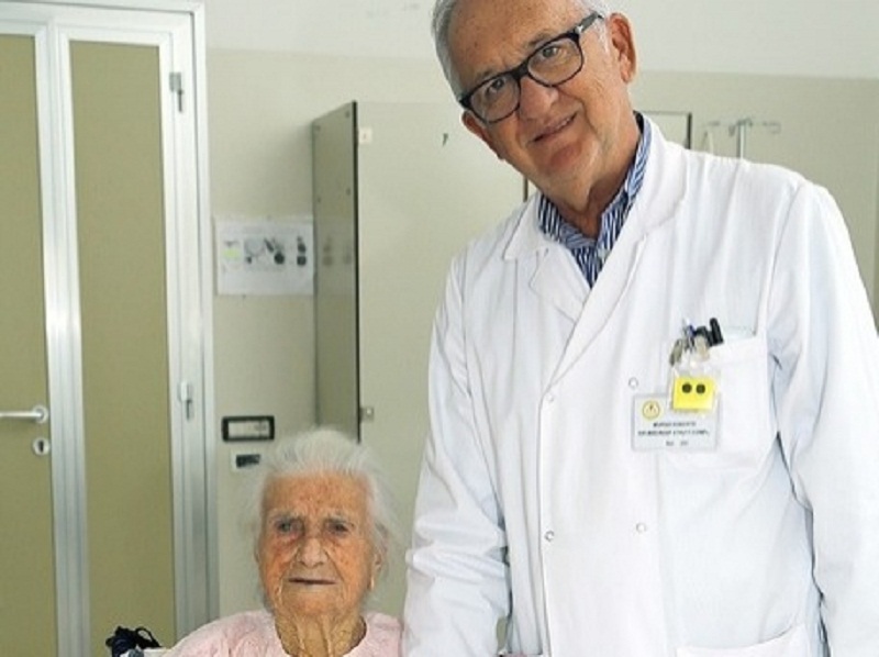 Maria Giuseppa Robucci operata al seno a 114 anni: "Sto diventando vecchia"