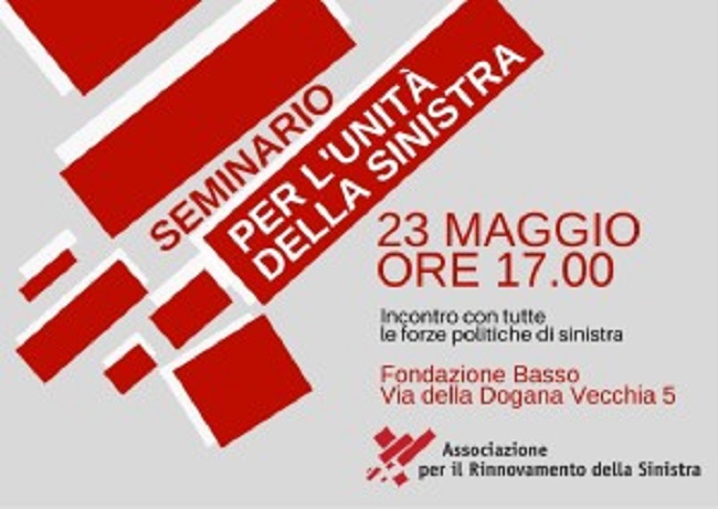 Manifesto per una sinistra rinnovata e unita: Guerra, migranti, lavoro, internet