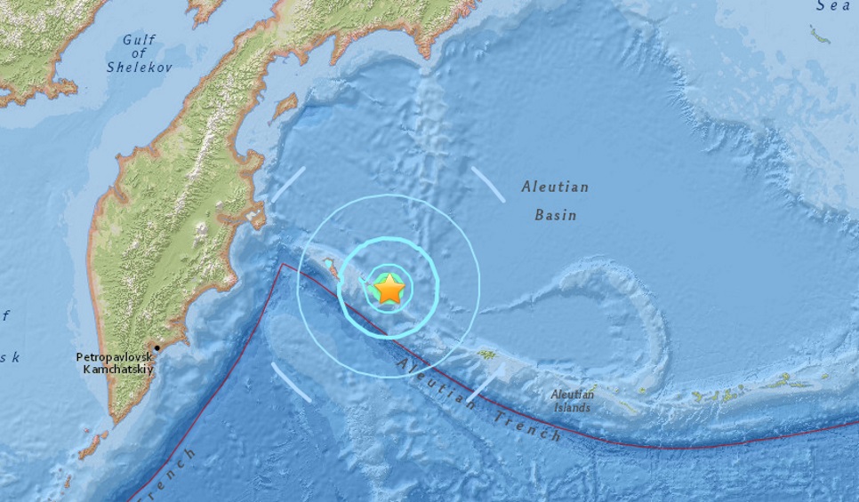 Terremoto Russia, due scosse di 6.2 e 5.1 vicino allo stretto di Bering