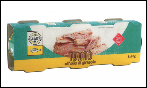 Tonno in olio di girasole Algarve Tribeka ritirato: "Rischio sindrome sgombroide"