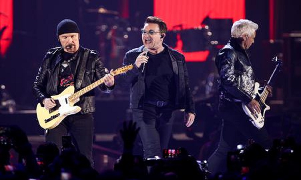 U2, la scaletta del concerto di Roma