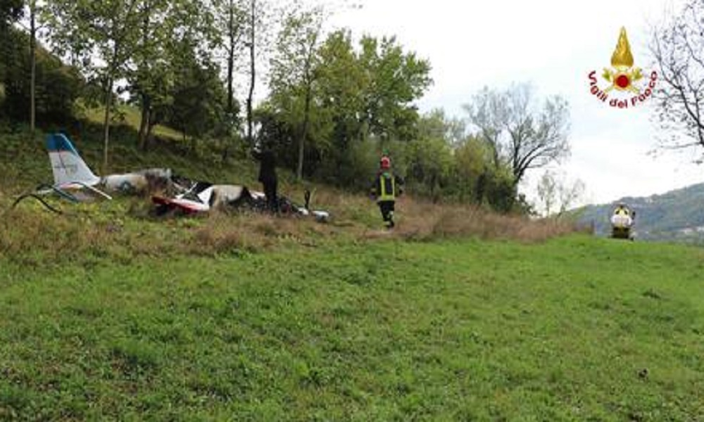 Olbia, cade ultraleggero: due morti