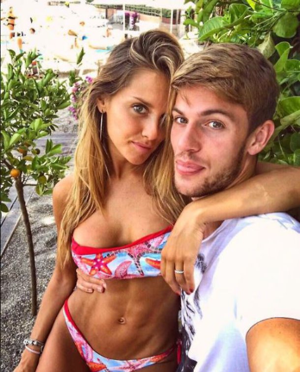Michela Persico e Daniele Rugani a Gardaland, lui si aggrappa così... 02