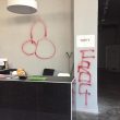 Roma Centocelle, scritte e disegni omofobi al Vanity Dance Studio