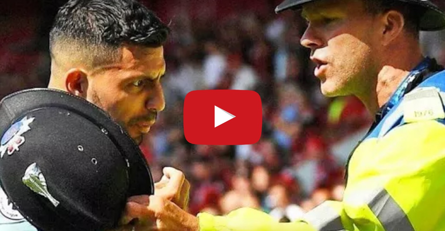 YouTube, polizia indaga su Aguero: forse ha colpito steward