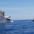 Yacht Diana Braco in fiamme a Nizza