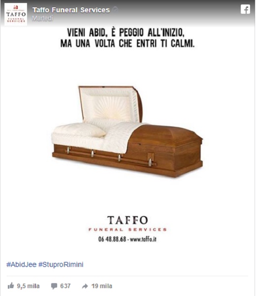 Taffo, la bara come lo stupro: "E' peggio all'inizio. Ma una volta che entri ti calmi" FOTO