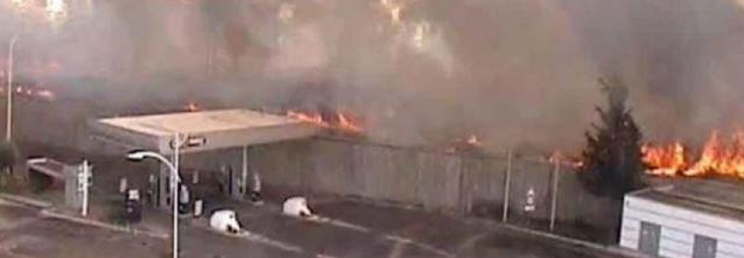 Incendio Roma, chiusa la A24. Le fiamme riprese dalle case vicine