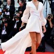 Mostra del cinema di Venezia, Miss Italia Rachele Risaliti, l'abito con lo spacco