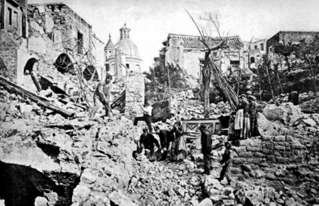 Ischia. Casamicciola 1883, l'anno del grande terremoto, 2mila morti. Il ricordo di Benedetto Croce