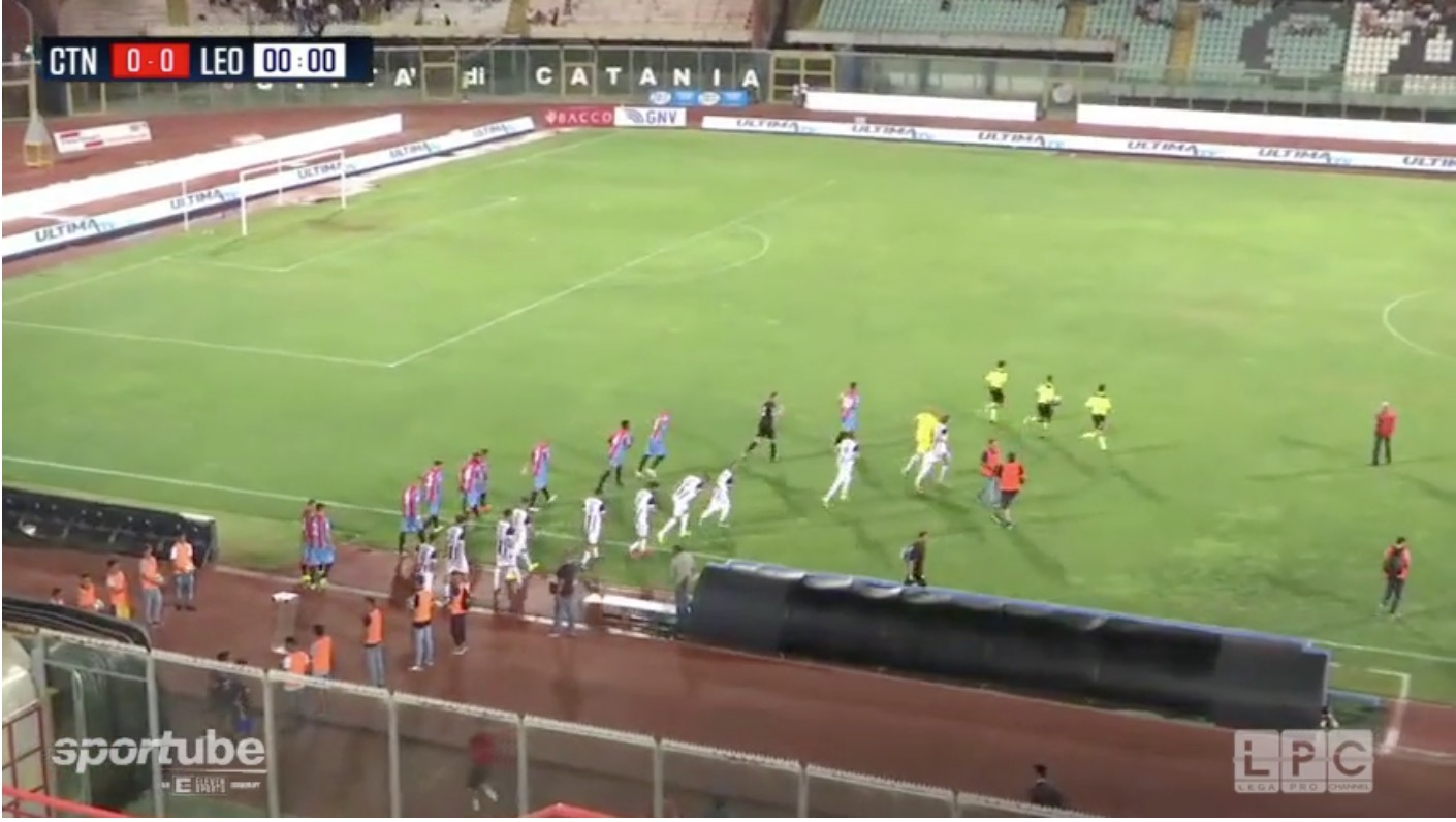 Catania-Racing Fondi Sportube: diretta live streaming, ecco come vedere la partita