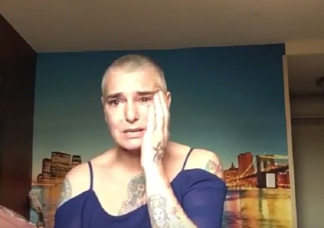 YOUTUBE Sinead O'Connor, sfogo su Facebook: "Sono sola e malata, aiutatemi"