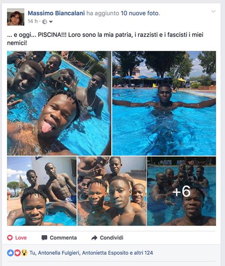 Don Biancalani, che portò i migranti in piscina, non dirà messa: resa ai fascisti di Forza Nuova che "vigileranno"?