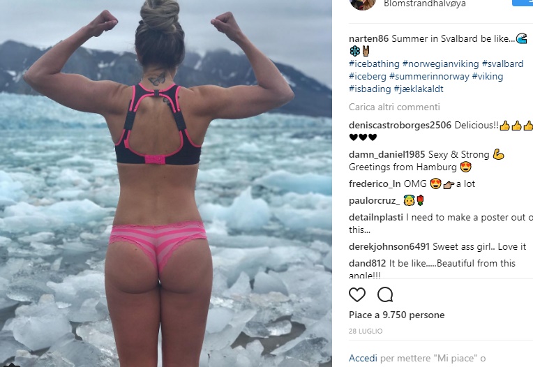 Gunn Narten, è la norvegese la vigile del fuoco più ammirata del mondo FOTO INSTAGRAM
