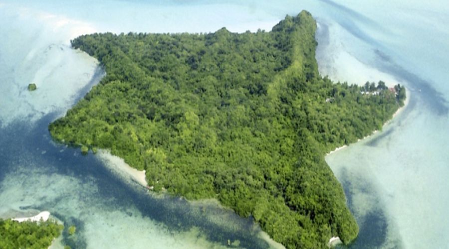 Carp Island, l'incredibile isola a forma di stella marina nell'arcipelago di Palau FOTO