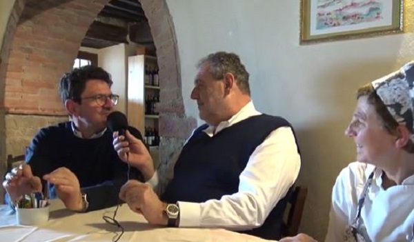 Vissani consiglia la "Locanda del Viandante" ad Anghiari (Arezzo) VIDEO