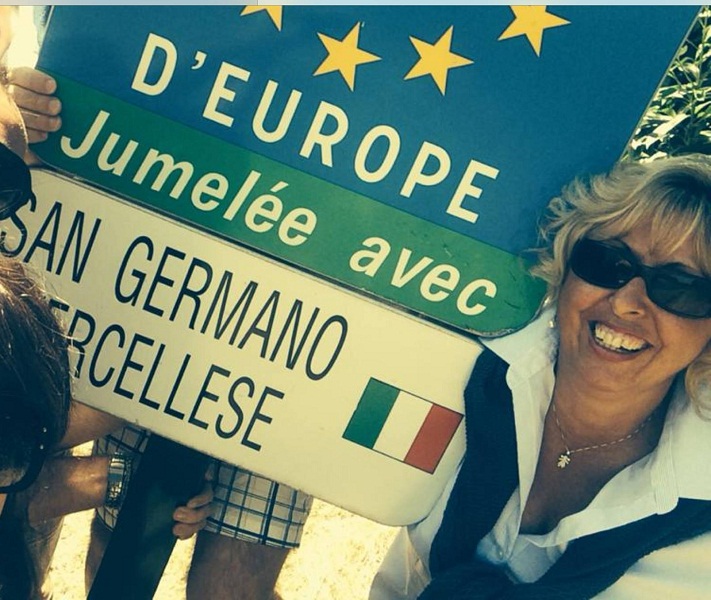 La sindaca di San Germano Vercellese Michela Rosetta