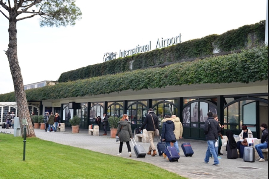 L'aeroporto Galilei di Pisa