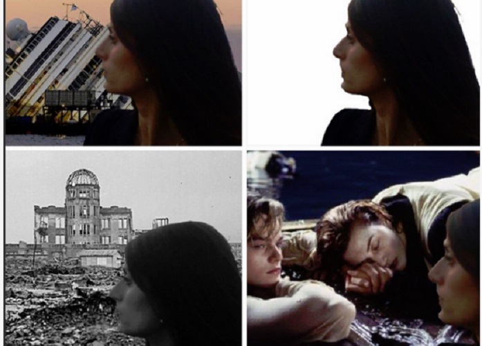 Virginia Raggi, selfie alla Pineta che brucia. Ironia sul web: "Sembra Nerone" FOTO