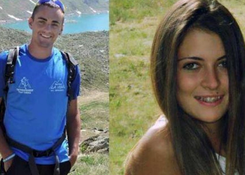 Le due giovani vittime (foto Facebook)