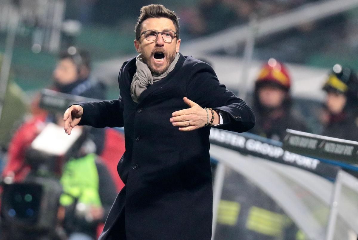 Roma, Eusebio Di Francesco lancia la sfida a Juve e Napoli per lo scudetto