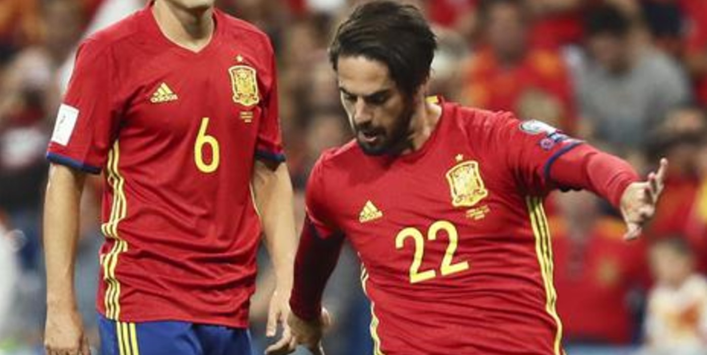 La Spagna ai piedi di Isco: "Spagna ISCOming"