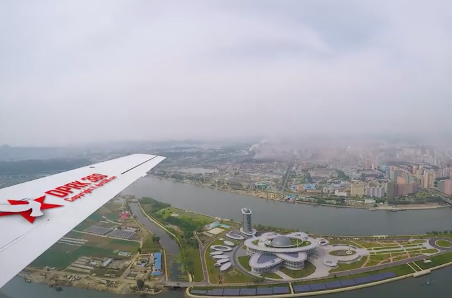 YOUTUBE Corea del Nord, in volo sopra Pyongyang: città ordinatissima e deserta